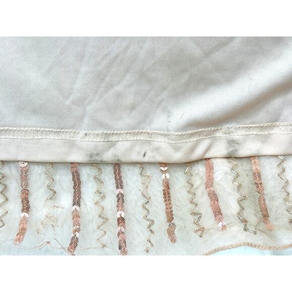 Mac Duggal [‎ 14 ] Rose Gold Sequin Cut Out Open Back Gown #5390 $698 - Picture 14 of 15